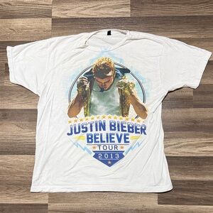 Justin Bieber Believe Tour 2013 T-Shirt